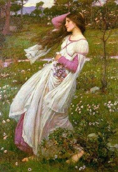 Windswept, John William Waterhouse